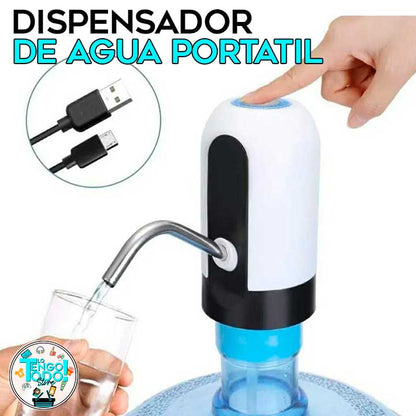 DISPENSADOR DE AGUA ELÉCTRICO PORTÁTIL