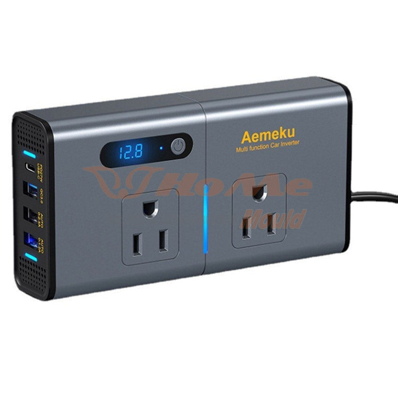 POWER INVERTER 300W CON CONECTOR USB D.WORLD DW-7611